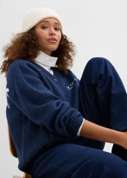 bonprix Gilet en maille oversize|Femme Maille|Pulls & Gilets