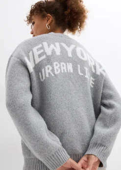 bonprix Gilet en maille oversize|Femme Maille|Pulls & Gilets