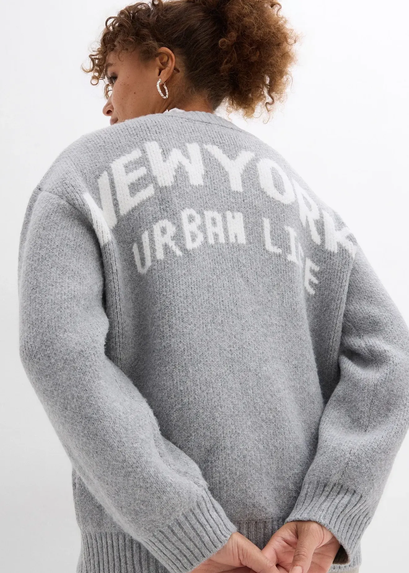 bonprix Gilet en maille oversize|Femme Maille|Pulls & Gilets