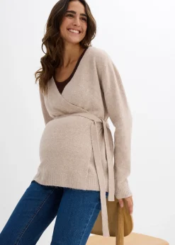 bonprix Gilet en maille pour la grossesse et après|Femme Femme Enceinte