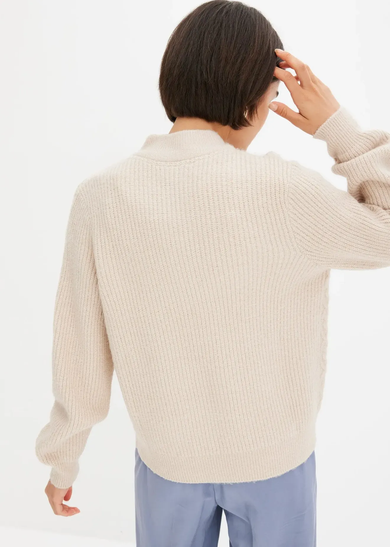 Femme bonprix Maille|Pulls & Gilets|Gilet en maille torsadée