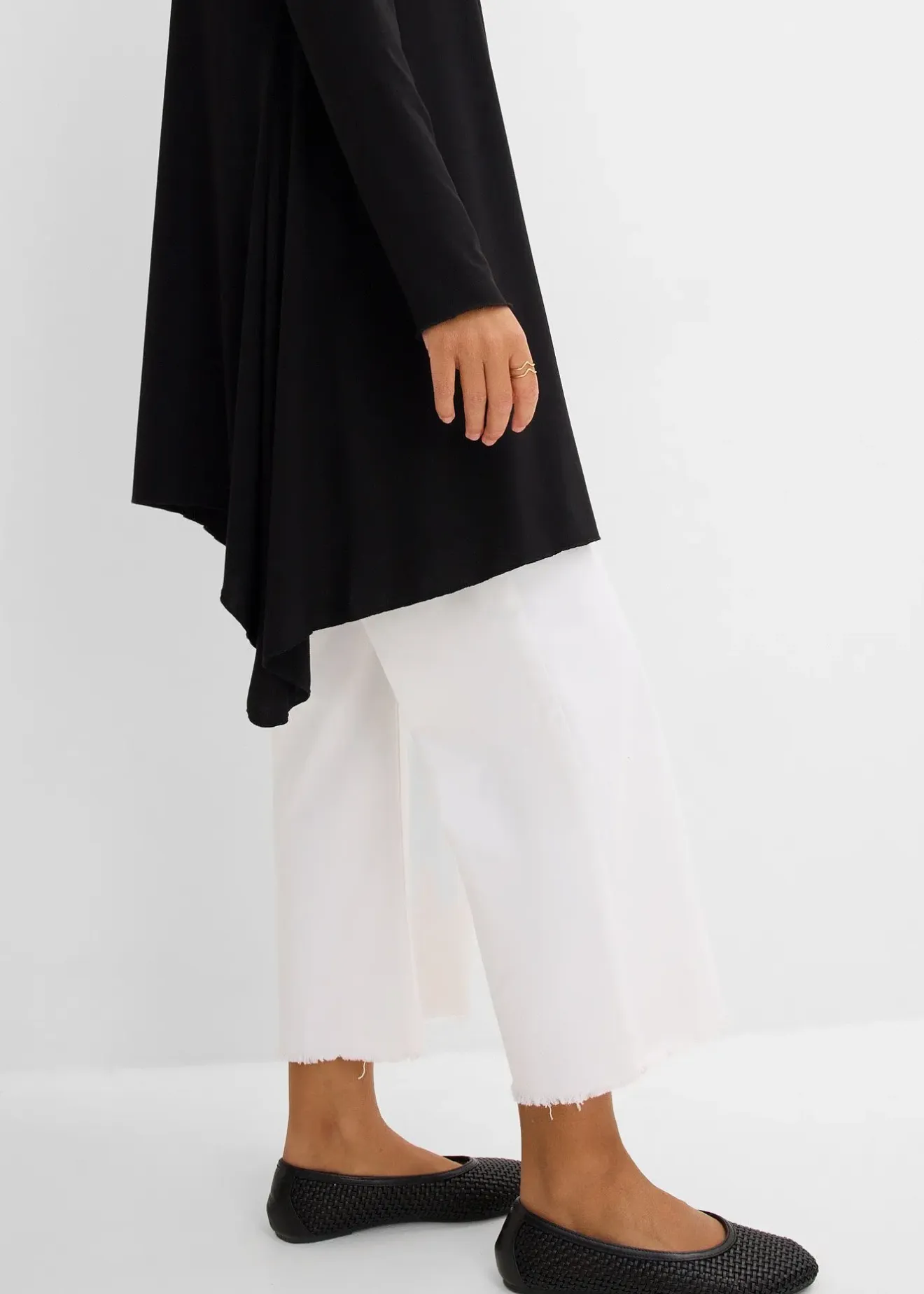 bonprix Gilet fluide en viscose mélangée|Femme T-Shirts & Tops