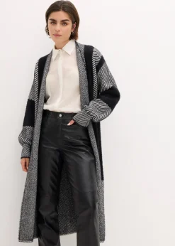 bonprix Gilet long en maille|Femme Maille|Pulls & Gilets