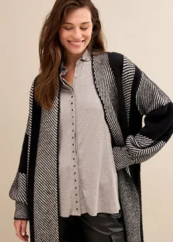 bonprix Gilet long en maille|Femme Maille|Pulls & Gilets