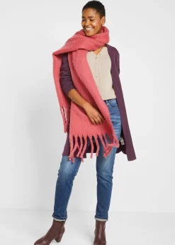 bonprix Gilet long en maille, manches longues|Femme Maille|Basiques