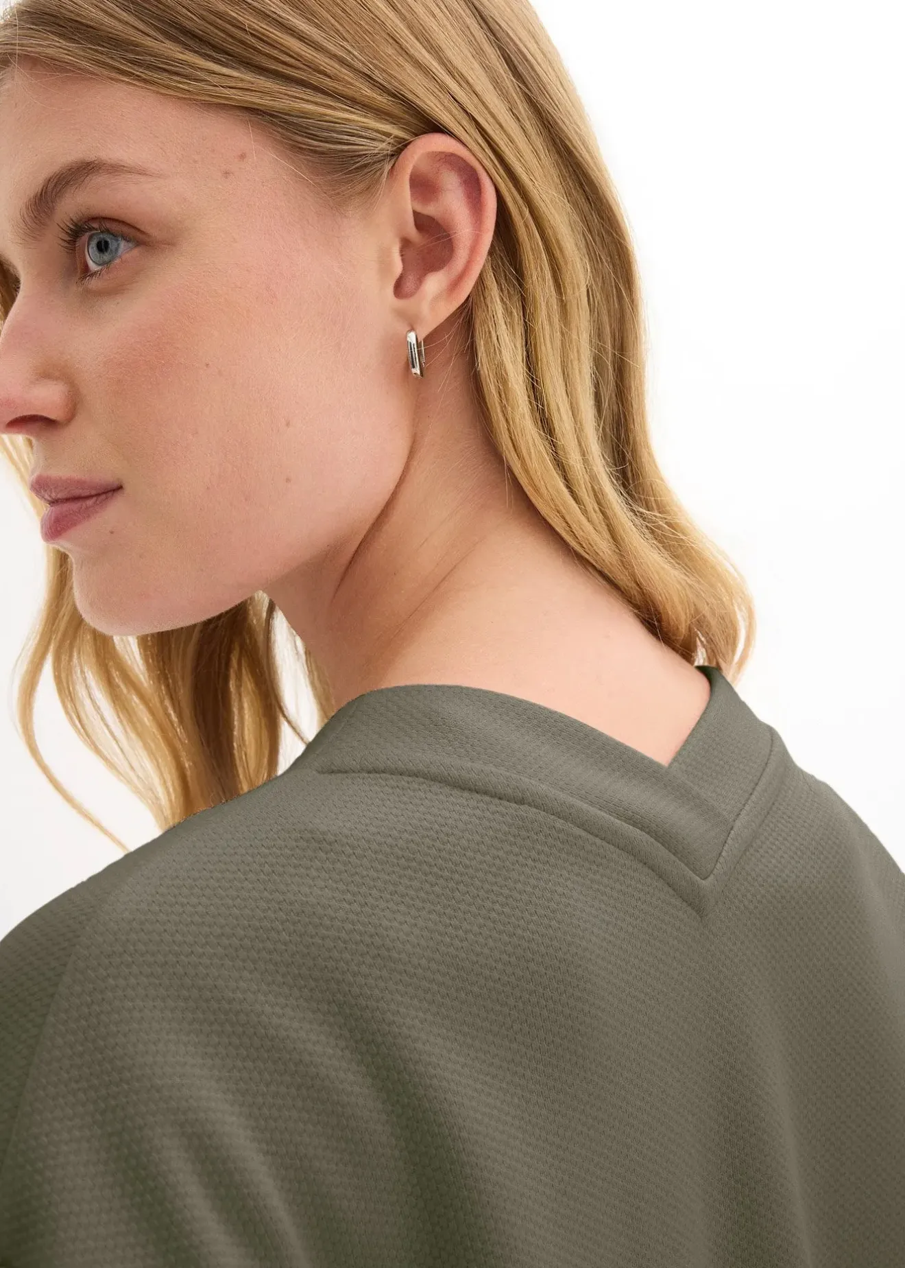 bonprix Gilet long en sweat doux|Femme Sweats