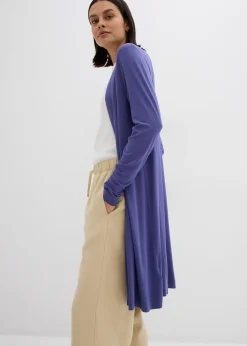 bonprix Gilet long et doux|Femme Basiques|T-Shirts & Tops