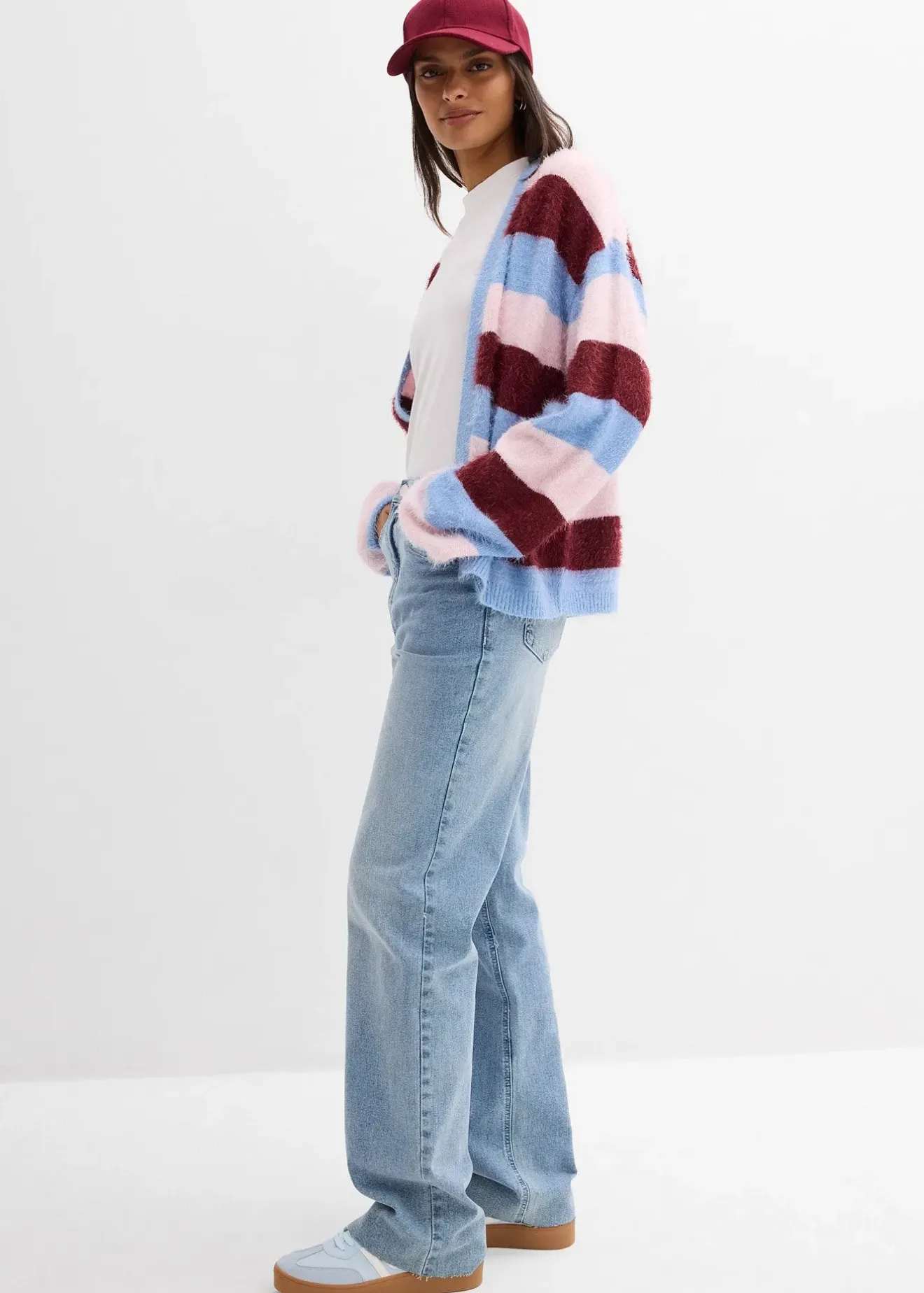 bonprix Gilet oversize en maille|Femme Maille|Pulls & Gilets