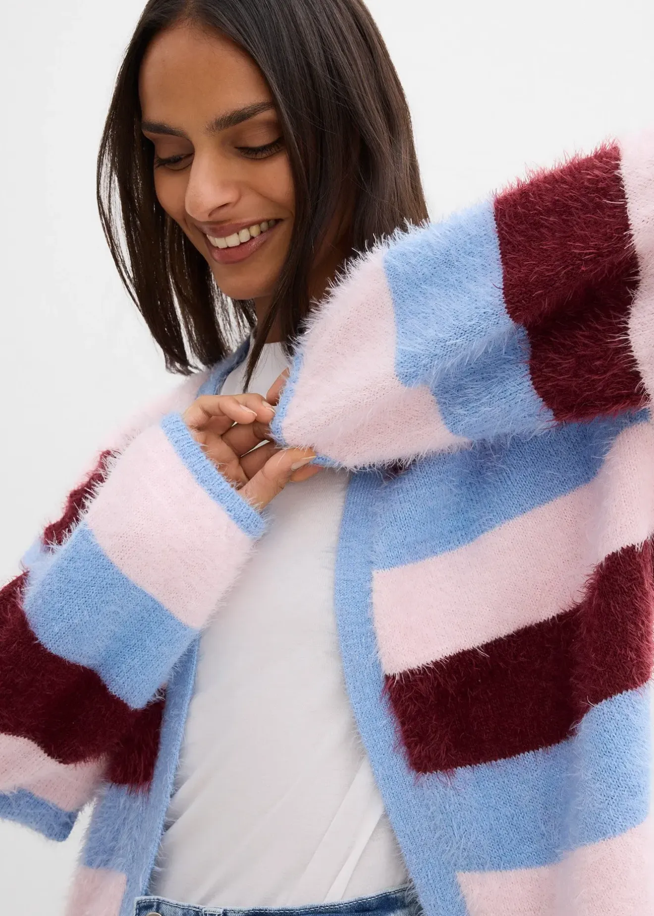 bonprix Gilet oversize en maille|Femme Maille|Pulls & Gilets