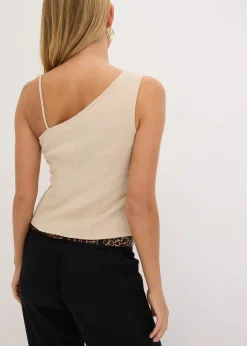 bonprix Gilet sans manches boutonné|Femme Vestes & Manteaux