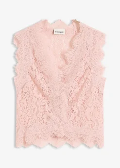 Femme bonprix Vestes & Manteaux|Gilet sans manches en dentelle