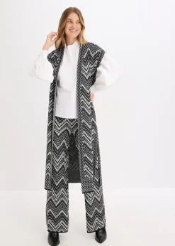 Femme bonprix Maille|Vestes & Manteaux|Gilet sans manches en maille