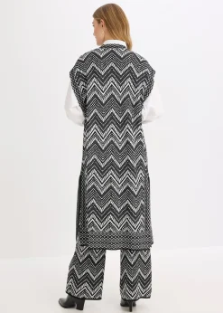 Femme bonprix Maille|Vestes & Manteaux|Gilet sans manches en maille