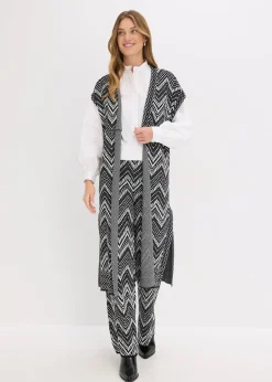 Femme bonprix Maille|Vestes & Manteaux|Gilet sans manches en maille