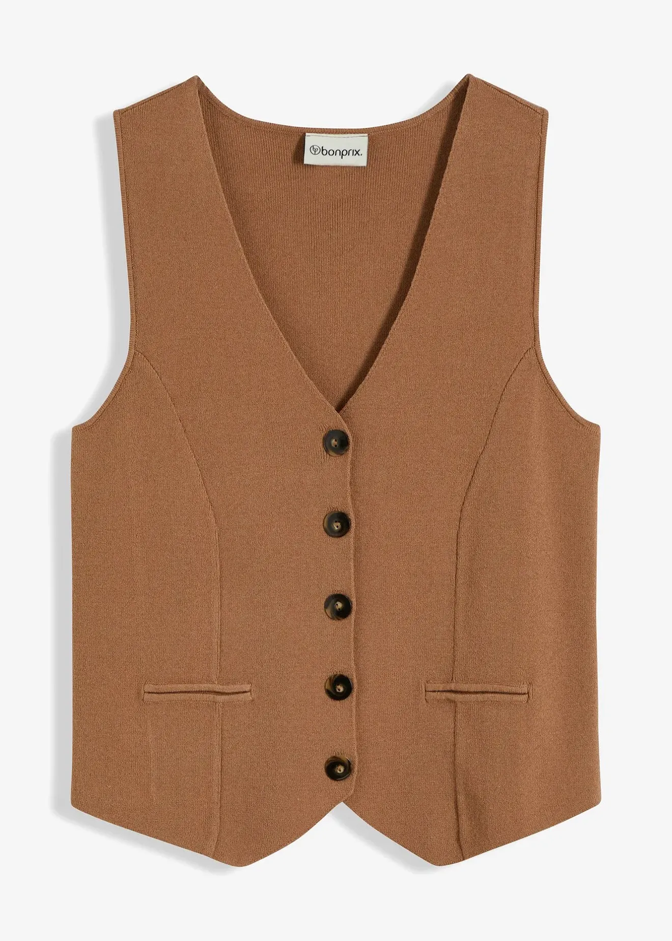 bonprix Gilet sans manches en maille|Femme Maille|Vestes & Manteaux