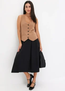 bonprix Gilet sans manches en maille|Femme Maille|Vestes & Manteaux