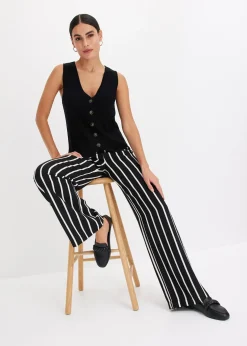 Femme bonprix Maille|Vestes & Manteaux|Gilet sans manches en maille