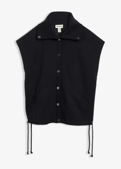 bonprix Gilet sans manches en matière néoprène confortable|Femme Vestes & Manteaux