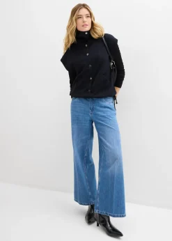 bonprix Gilet sans manches en matière néoprène confortable|Femme Vestes & Manteaux