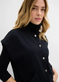 bonprix Gilet sans manches en matière néoprène confortable|Femme Vestes & Manteaux