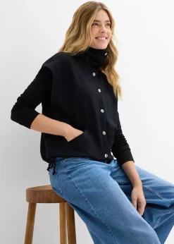 bonprix Gilet sans manches en matière néoprène confortable|Femme Vestes & Manteaux