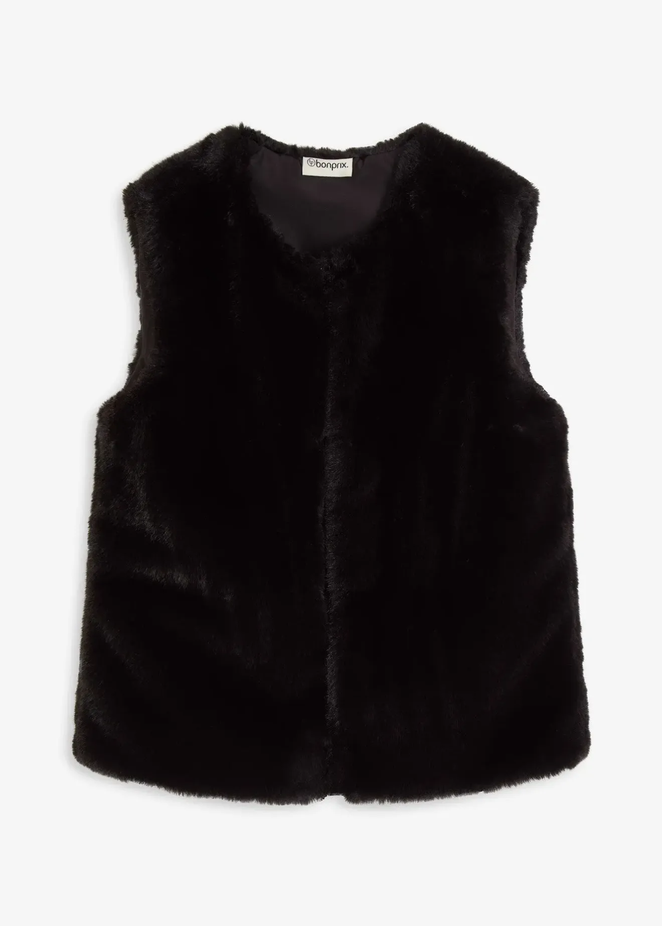 bonprix Gilet sans manches en peluche|Femme Vestes & Manteaux