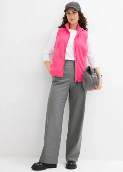 Femme bonprix Sweats|Vestes & Manteaux|Gilet sans manches en polaire avec poches