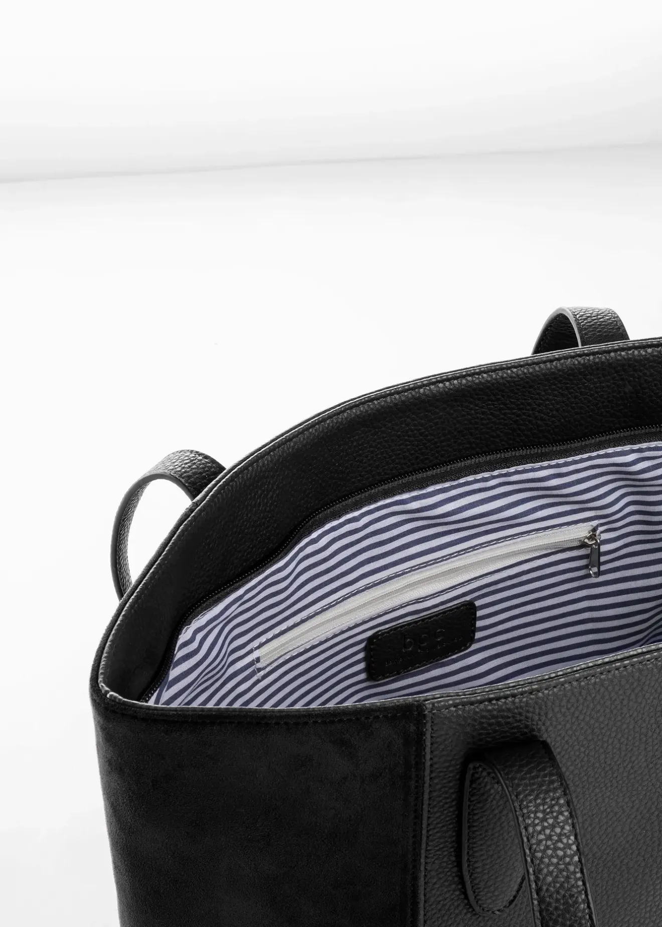 Femme bonprix Sacs|Grand cabas bi-matière