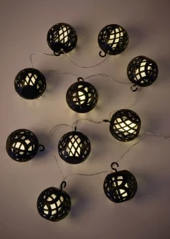 bonprix Jardin & Balcon·Déco De Jardin & Éclairage|Éclairage|Guirlande lumineuse LED à boules en mesh