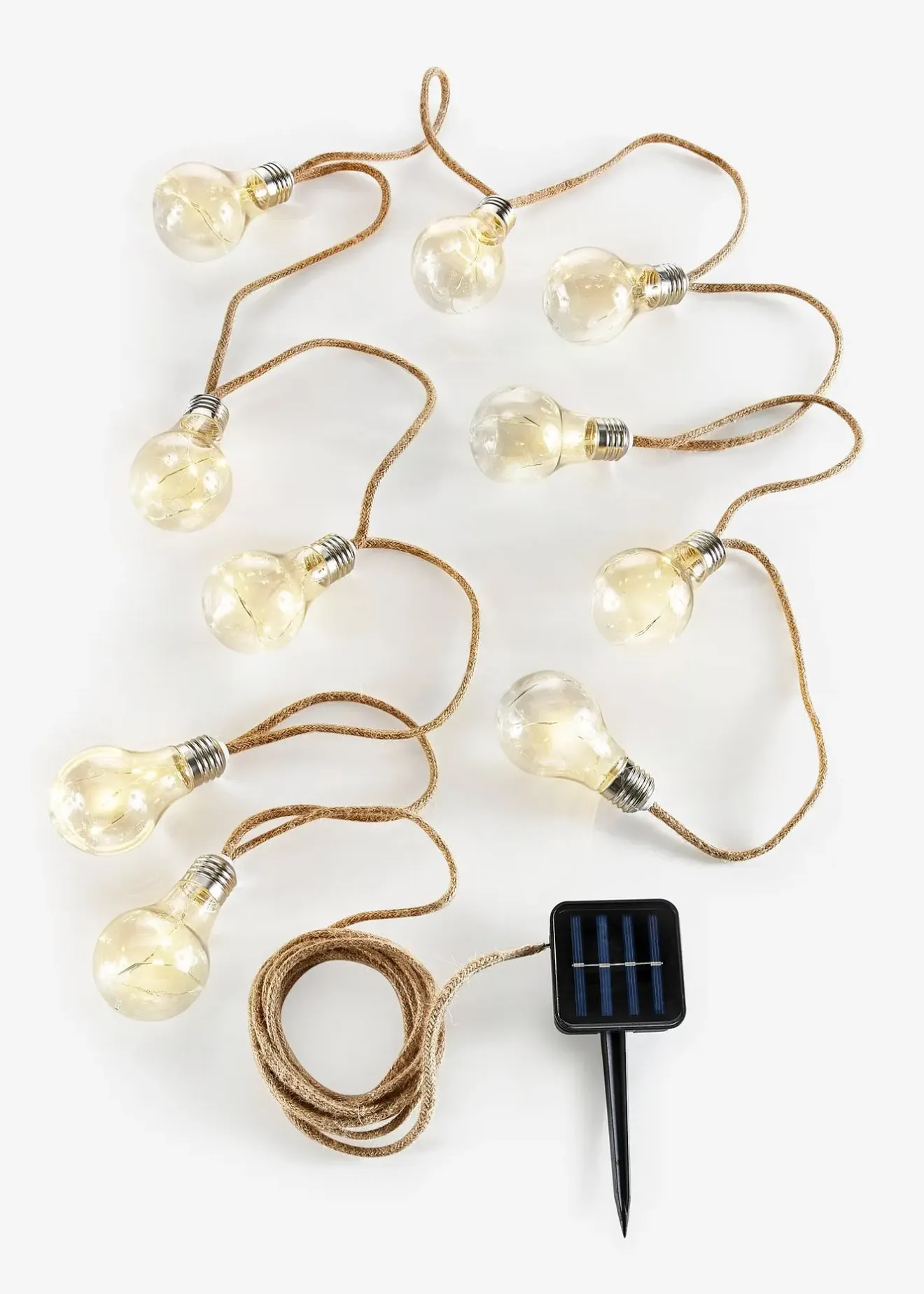 bonprix Jardin & Balcon·Déco De Jardin & Éclairage|Déco De Jardin & Éclairage|Guirlande lumineuse solaire avec boules