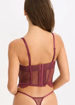 Femme bonprix Guêpières & Déshabillés|Dessous|Guêpière avec dentelle