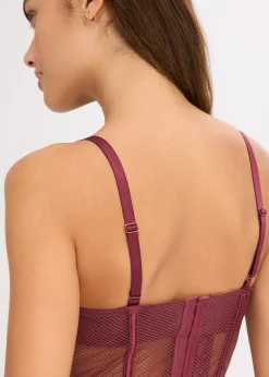 Femme bonprix Guêpières & Déshabillés|Dessous|Guêpière avec dentelle