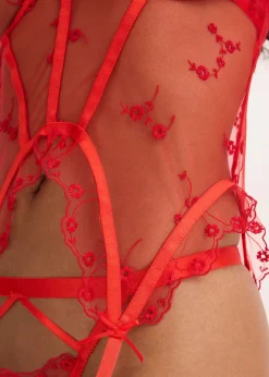 bonprix Guêpière et tanga (ens. 2 pces)|Femme Guêpières & Déshabillés|Dessous