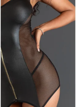 Femme bonprix Lingerie Érotique|Guêpière sexy avec zip