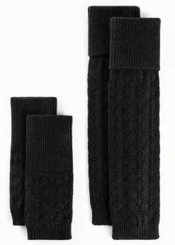 bonprix Guêtres bras et jambes (ens. 4 pces)|Femme Gants & Manchettes