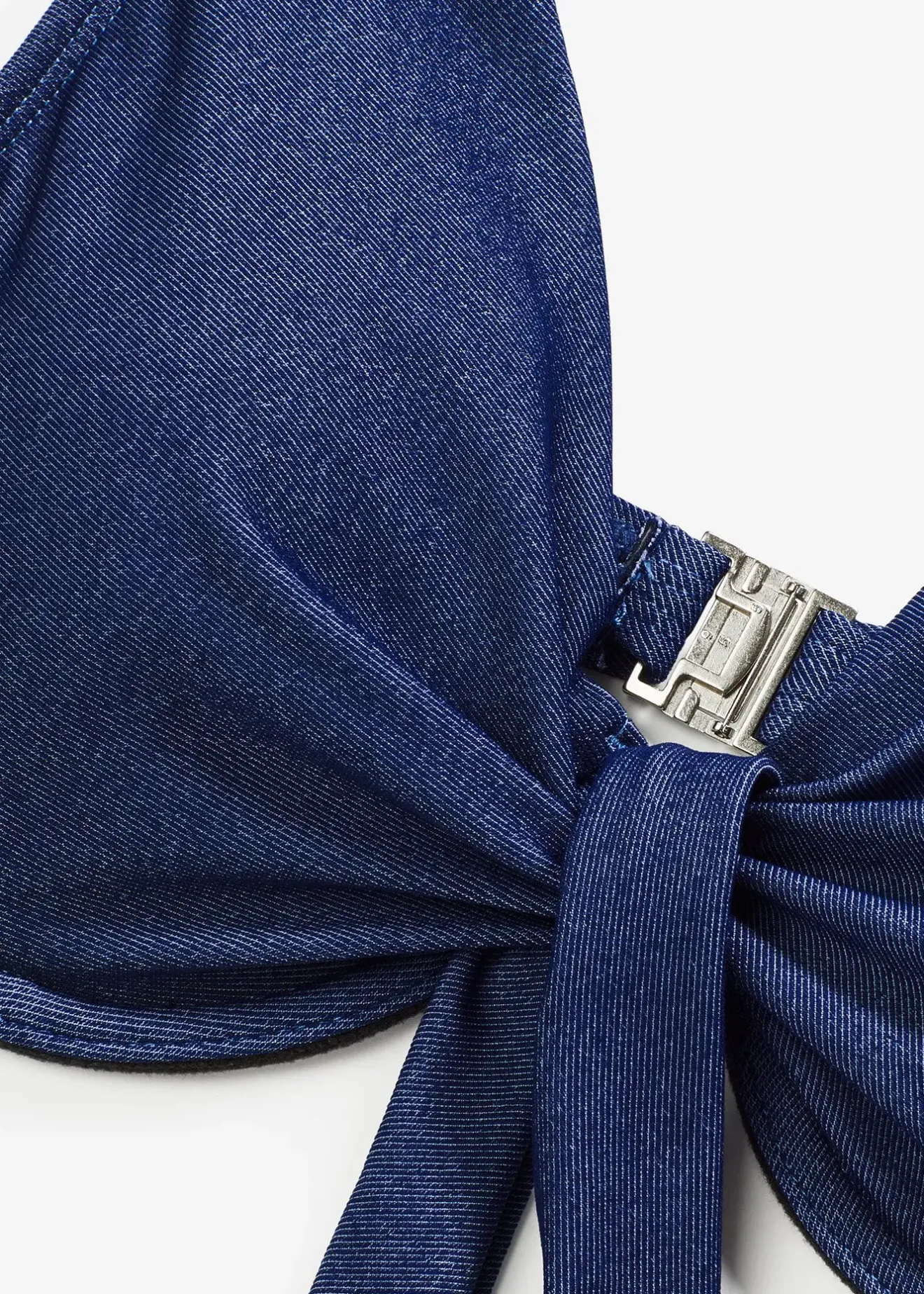 bonprix Haut de bikini à armatures, aspect jean|Femme Bikinis|Maillots Séparables