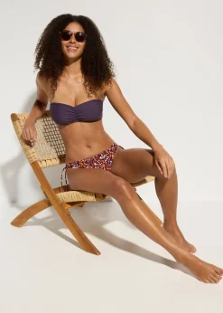 Femme bonprix Bikinis|Maillots Séparables|Haut de bikini bandeau à bretelles amovibles