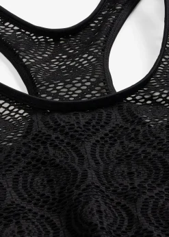 Femme bonprix Bikinis|Maillots Séparables|Haut de bikini brassière avec dentelle