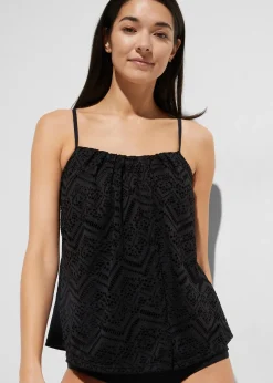 bonprix Haut de tankini en dentelle|Femme Maillots Séparables|Tankinis