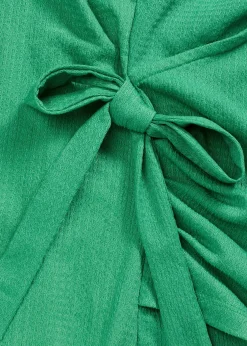 bonprix Haut esprit cache-cœur en jersey crêpe|Femme T-Shirts & Tops