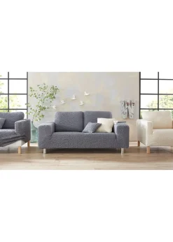 bpc living bonprix collection Salon·Couvertures & Jetés De Canapé|Jetés & Housses De Canapé|Housse GAICO effet froissé
