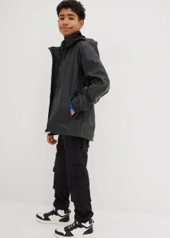 bonprix Imperméable thermique à doublure polaire et capuche amovible|Enfant Vêtements Enfant|Garçons 9-16 Ans·Vestes Outdoor