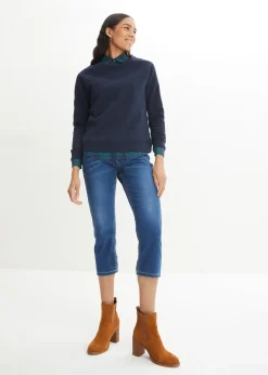 bonprix Jean 7/8 confort stretch|Femme Jeans