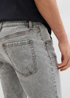 Homme bonprix Jeans|Jean 3/4 droit, Regular, droit