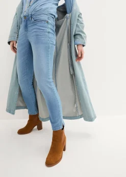 bonprix Jean 7/8 extensible, bas fendu|Femme Jeans