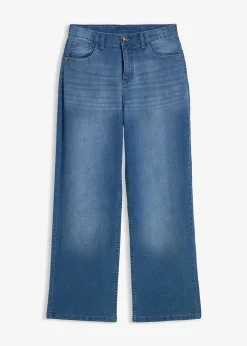 Enfant bonprix Vêtements Enfant|Garçons 9-16 Ans·Jeans|Jean à taille réglable, coupe droite et loose