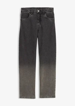 Enfant bonprix Garçons 9-16 Ans·Jeans|Jean ample et droit à dégradé