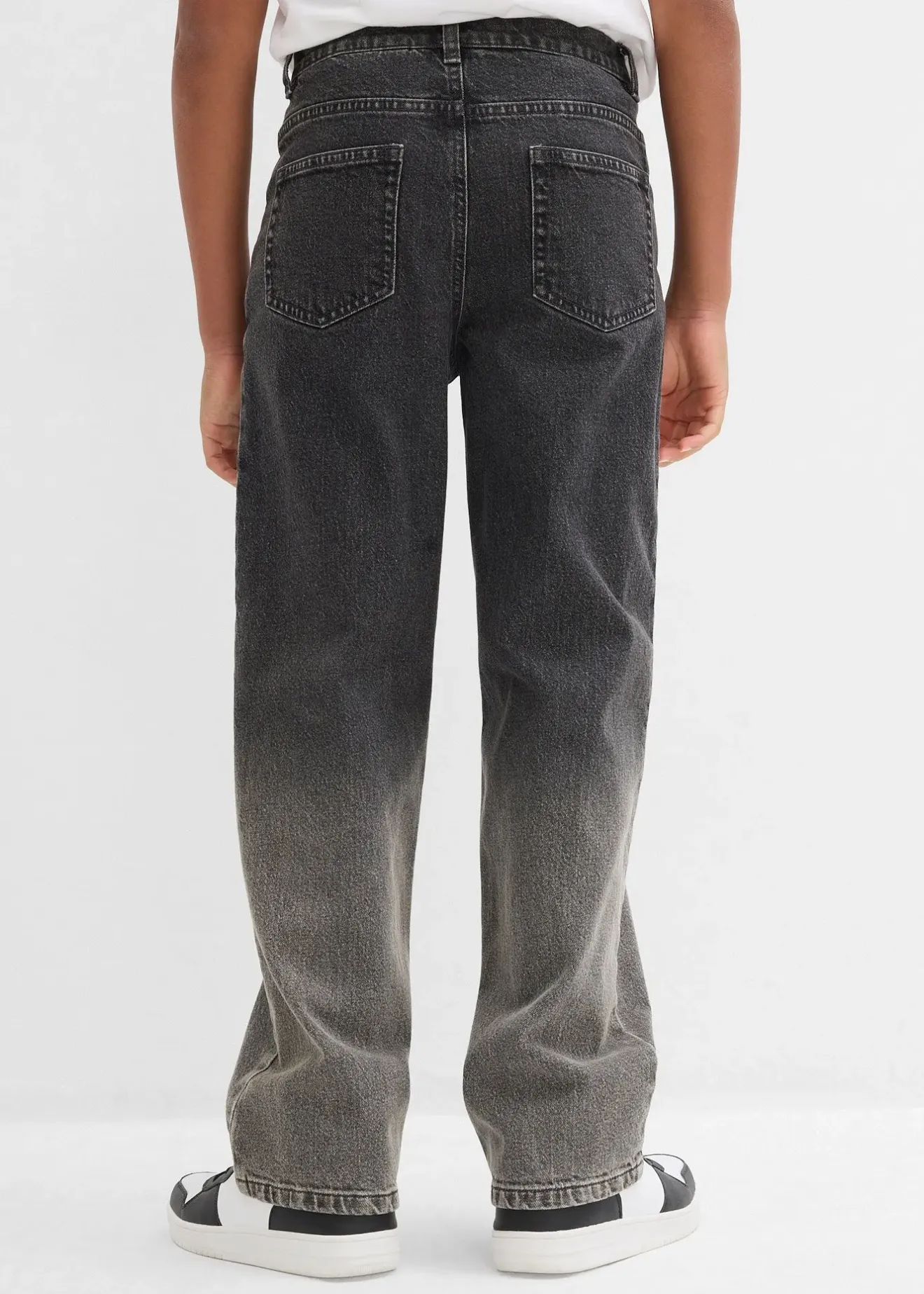 Enfant bonprix Garçons 9-16 Ans·Jeans|Jean ample et droit à dégradé