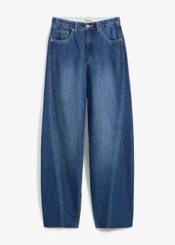 Femme bonprix Jeans|Jean balloon, taille haute, ultra-doux
