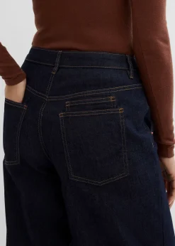 Femme bonprix Jeans|Jean balloon taille mi-haute ultra doux, cropped